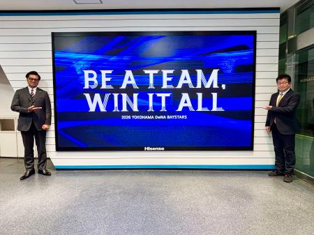 横浜スタジアムにハイセンス製LEDディスプレイを採用
