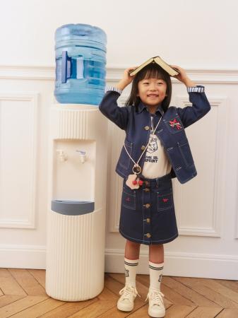 【Maison Kitsune】Bonpointとのコラボレーションカプ