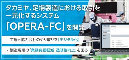 タカミヤ、足場製造における取引を一元化するシステム