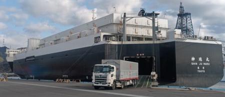 バイオ燃料を用いた自社RORO船での実証試験を開始