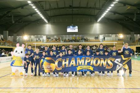 【Vリーグ東地区王者】北海道イエロースターズ、怒涛