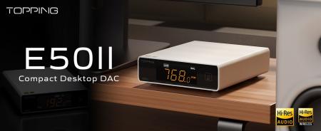 【TOPPING】AKM『AK4497S』DACチップ搭載、臨場感と没