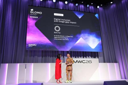 Dots forがMWC 2026にて「GLOMO Awards」を受賞!日本 Dots forがMWC 2026にて「GLOMO Awards」を受賞!日本