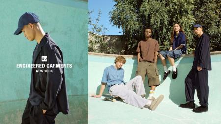 ENGINEERED GARMENTSとのコラボレーション、春夏コレ ENGINEERED GARMENTSとのコラボレーション、春夏コレ