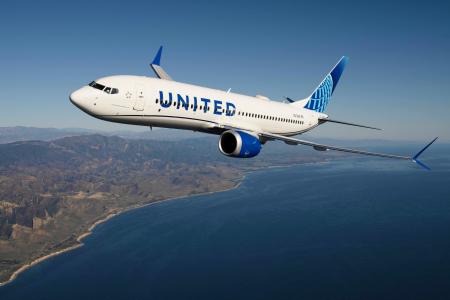 ユナイテッド航空、グアムで新型ボーイング737 MAX 8 ユナイテッド航空、グアムで新型ボーイング737 MAX 8