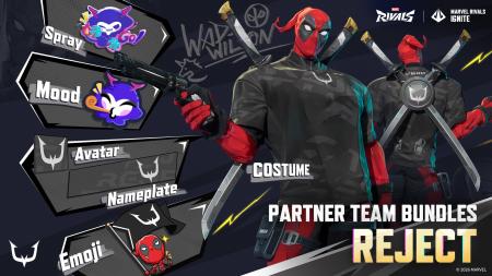 eスポーツチーム「REJECT」『Marvel Rivals』ゲーム内