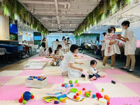 【ポピンズ】復職セミナー会場で託児サービスを提供｜