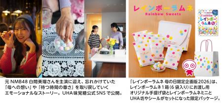 「100年後に想いを受け継ぐUHA味覚糖レインボーラムネ 「100年後に想いを受け継ぐUHA味覚糖レインボーラムネ