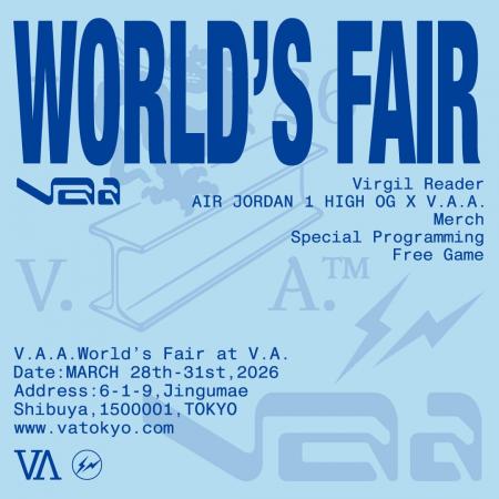 コンセプトストア「V.A.」で「V.A.A.(TM) WORLD’S FAI