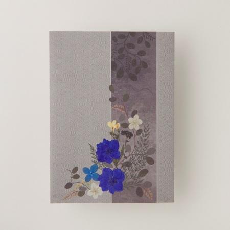 新たな弔慰用電報台紙おし花電報「優惜(ゆうせき)」 新たな弔慰用電報台紙おし花電報「優惜(ゆうせき)」