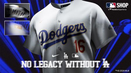 MLBワールドシリーズ2025制覇を記念したドジャース ゴ