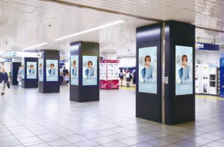 BTS Jiminさんのビジュアルが原宿エリアに降臨！韓国