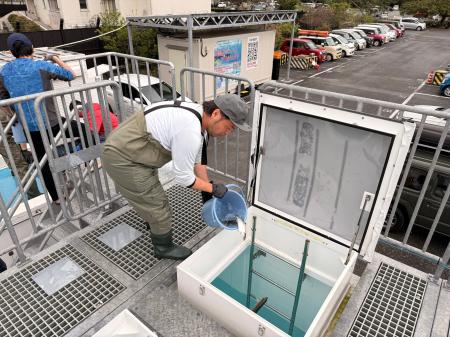 【業界内初】サーモン養殖の常識を覆し温暖化に立ち向 【業界内初】サーモン養殖の常識を覆し温暖化に立ち向