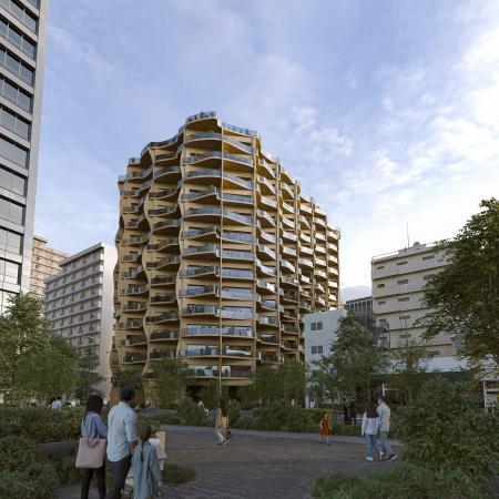 VUILD 、三井不動産レジデンシャルと木質集合住宅モデ VUILD 、三井不動産レジデンシャルと木質集合住宅モデ