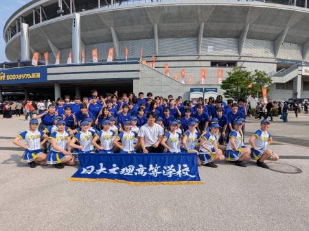 【オイシックス新潟】4/5(日)ロッテ戦にて日本文理高