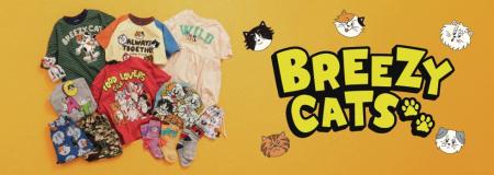 BREEZからやんちゃでキュートな“BREEZY CATS”が誕生！