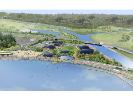 千波公園「みと好文テラス」オープン - 4月 23日(木)