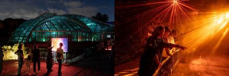 京都府立植物園の幻想的なアートナイトイベント 「LIG 京都府立植物園の幻想的なアートナイトイベント 「LIG