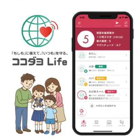 スマートフォン新アプリ『ココダヨ Life』提供開始