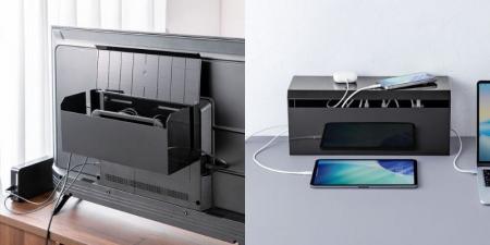 テレビ裏が“収納スペース”に！配線まとめるケーブルボ