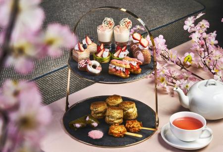 「アロフト大阪堂島」 桜 アフタヌーンティー「桜見（