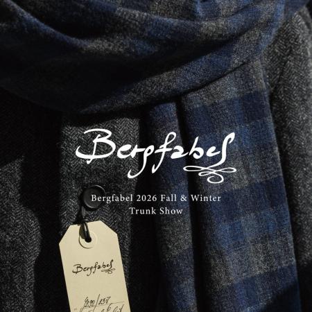 Bergfabel（バーグファベル）2026年秋冬トランクショ