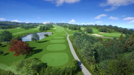 【シミュレーションゴルフに九州のリゾートコースが登