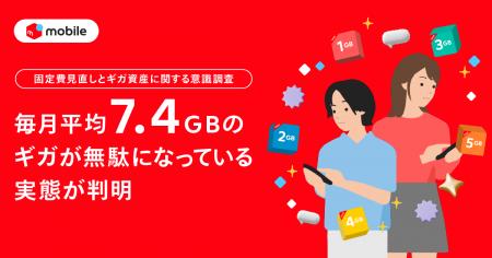 【固定費見直しとギガ資産に関する意識調査】約4割が