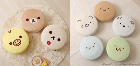 「リラックマ」「すみっコぐらし」の、もっちり丸いフ