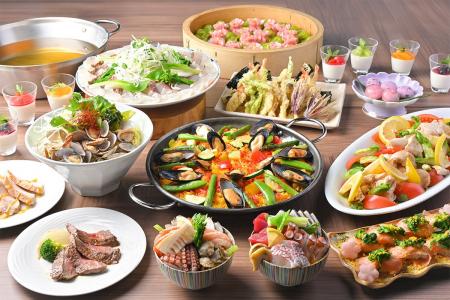 神戸元気サーモンのあぶり寿司 、瀬戸内産鯛のしゃぶ