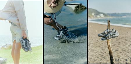 水辺で遊び、街でも履く。HYDRO HIKEの新定番。濡れて