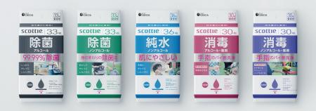 どこでも、サッと、しっかり。スコッティの携帯用ウェ