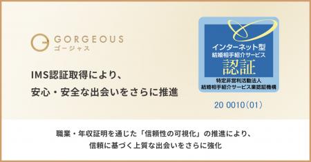 完全審査制恋活・婚活マッチングアプリ「ゴージャス」 完全審査制恋活・婚活マッチングアプリ「ゴージャス」