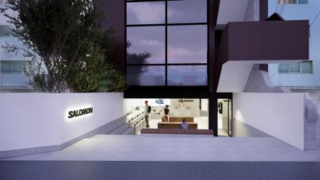 サロモンストア 南青山 グランドオープン 日本初、サ