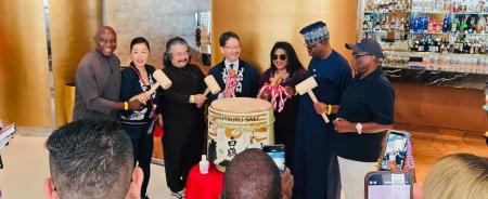 STANDAGE、ナイジェリア・ラゴスにて日本大使館主催イ STANDAGE、ナイジェリア・ラゴスにて日本大使館主催イ