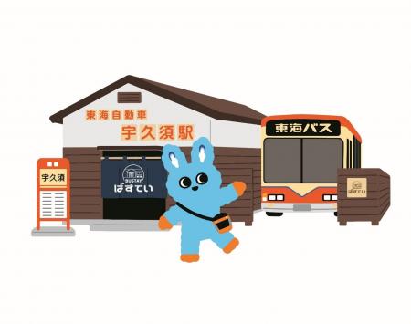 小田急電鉄の「もころん」×「ばすてい」タイアップ宿