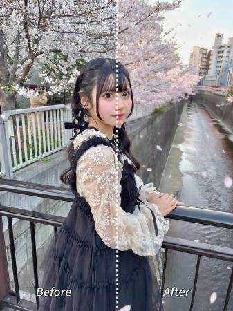 Meituに桜を「満開」にする新機能が登場。開花状況に