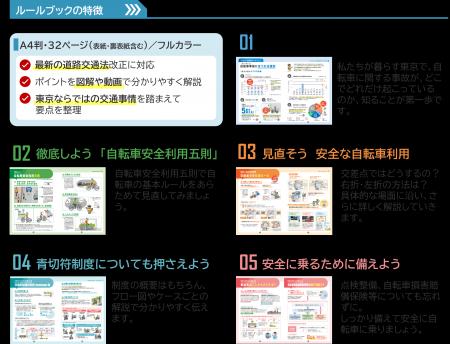 「TOKYO自転車ルールブック」デジタルブックを公開 「TOKYO自転車ルールブック」デジタルブックを公開