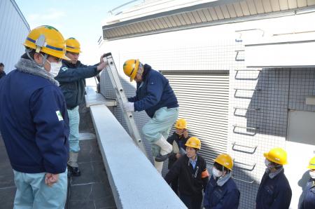 ３・１１津波から命を守るルートを確認、豊橋市・三河