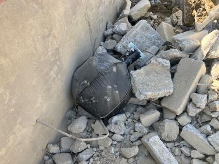 直径500mm球体で道路陥没リスクを低減｜地下空洞の支