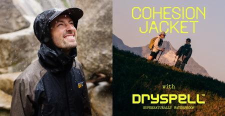 雨を通さず、蒸れずに動ける独自の防水透湿機能「DRYS 雨を通さず、蒸れずに動ける独自の防水透湿機能「DRYS