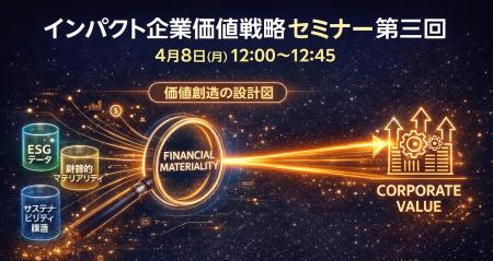 【無料・オンライン開催】インパクト企業価値戦略セミ 【無料・オンライン開催】インパクト企業価値戦略セミ