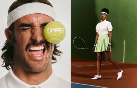 「CAMPER(カンペール)」テニスカルチャーから着想を 「CAMPER(カンペール)」テニスカルチャーから着想を