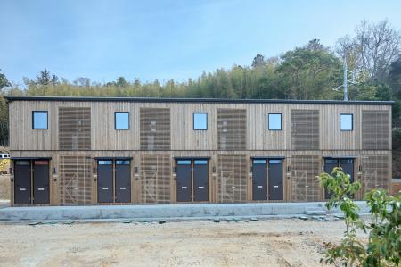 島根県海士町に「ボックスユニット工法」を用いた二階