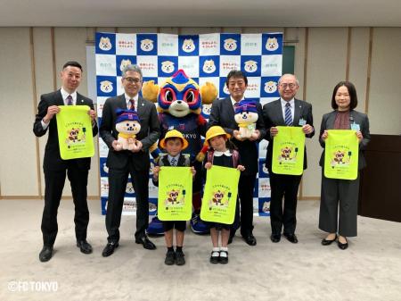 府中市・調布市の新1年生へオリジナルランドセルカバ