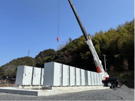 【日本蓄電池株式会社】島根県益田市にて系統用蓄電施