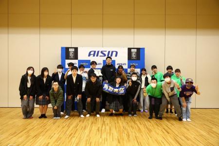 シーホース三河＃18 角野亮伍選手の想いを形にした「