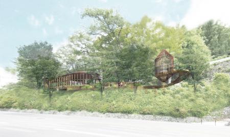 大阪・池田市の五月山にアウトドアリビング×エンター