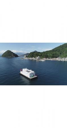 OKI、固定式計測バージ「SEATEC NEO」を実証フィール OKI、固定式計測バージ「SEATEC NEO」を実証フィール