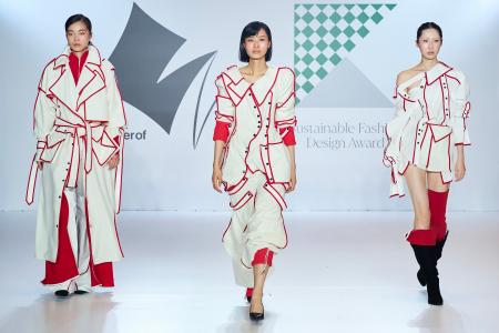 “デザイナーの卵”たちによるファッションショー開催（